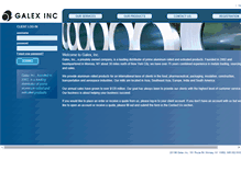 Tablet Screenshot of galexinc.com